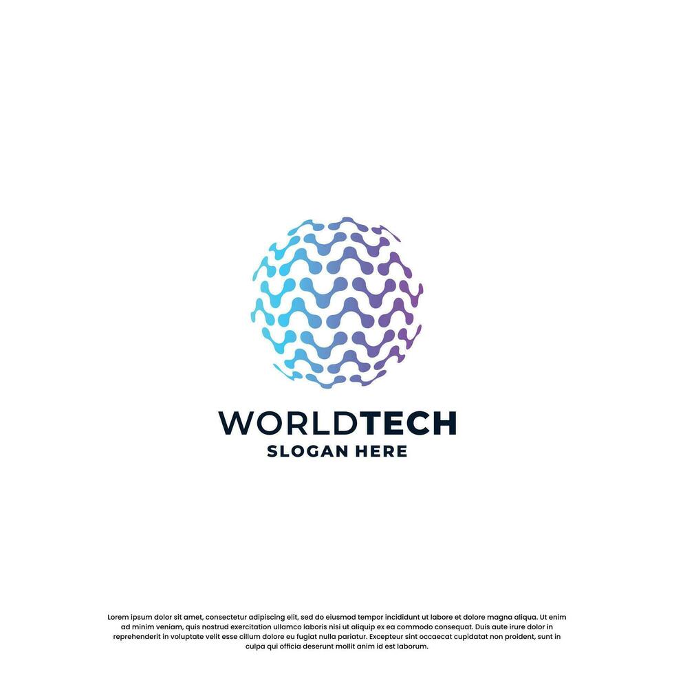 modern Technologie Logo Design Inspiration vektor