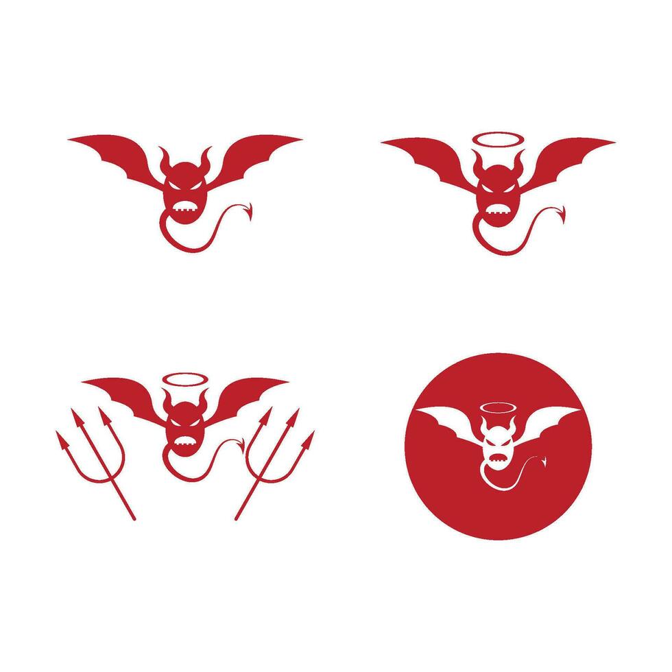 Teufel Engel Logo Vektor