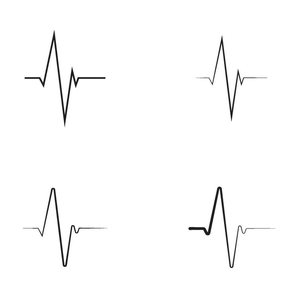 puls logotyp vektor