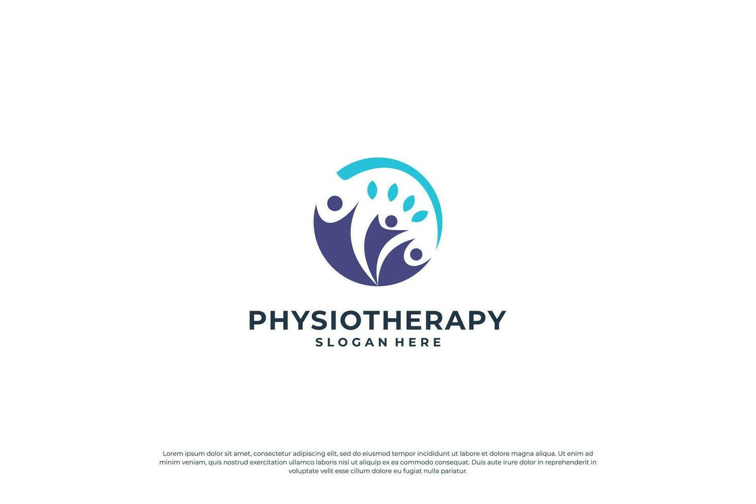 Mensch Gesundheit Logo Design. Wellness Yoga Logo Design vektor