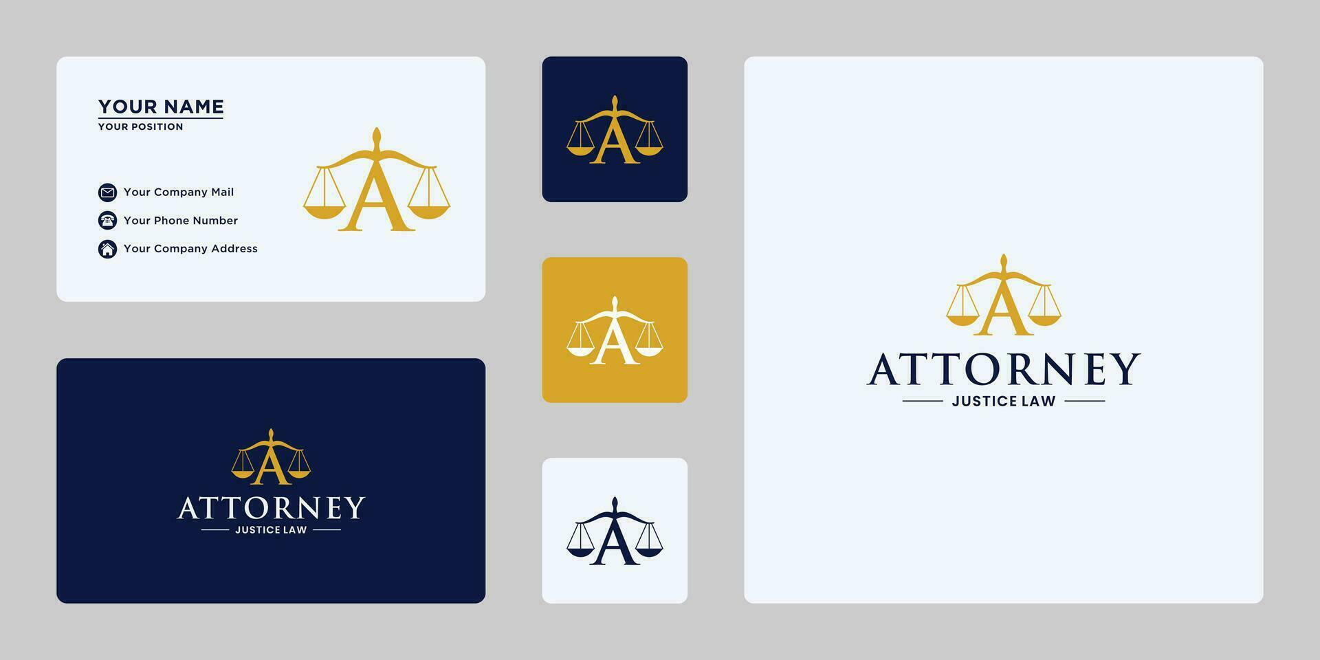 brev en med rättvisa balans logotyp design för advokat vektor