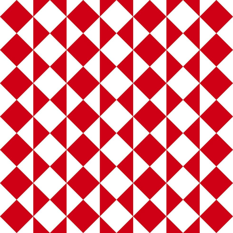 geometrisch nahtlos Muster mit rot und Weiß Farbe abstrakt Hintergrund. vektor