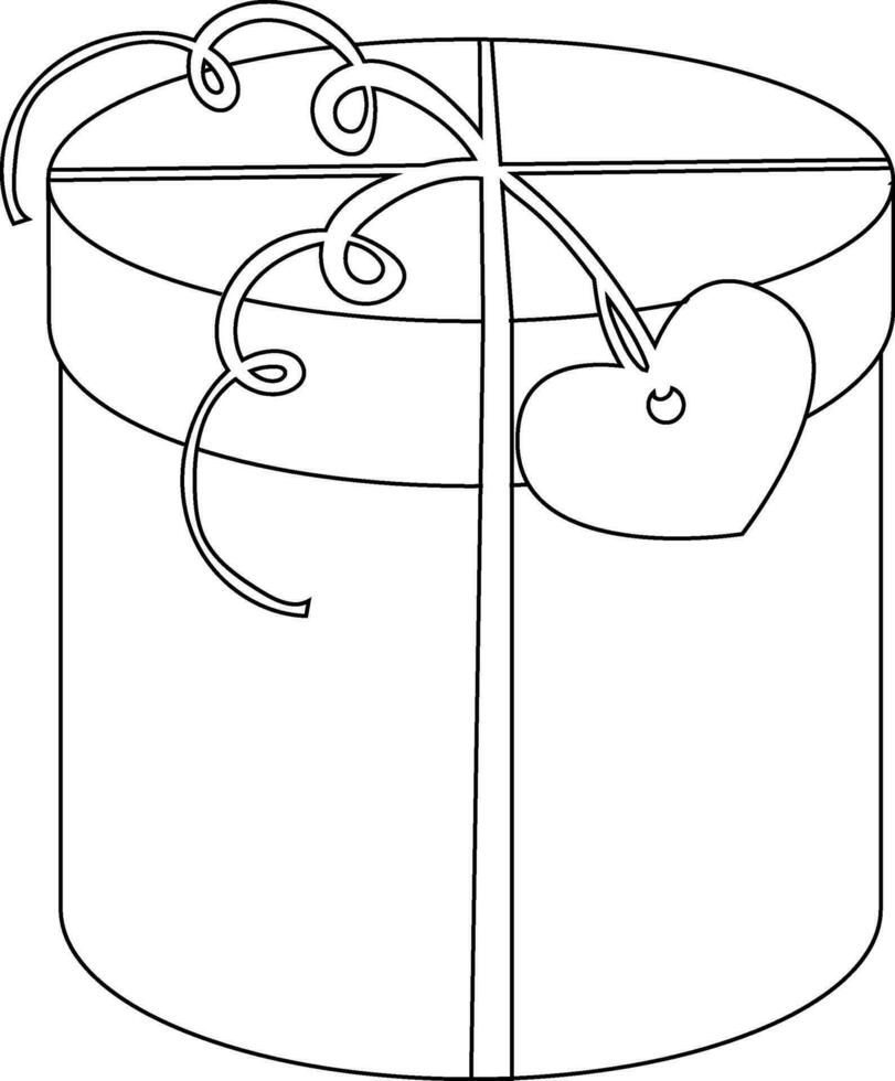 gåva lådor teckning dekoration design. vektor