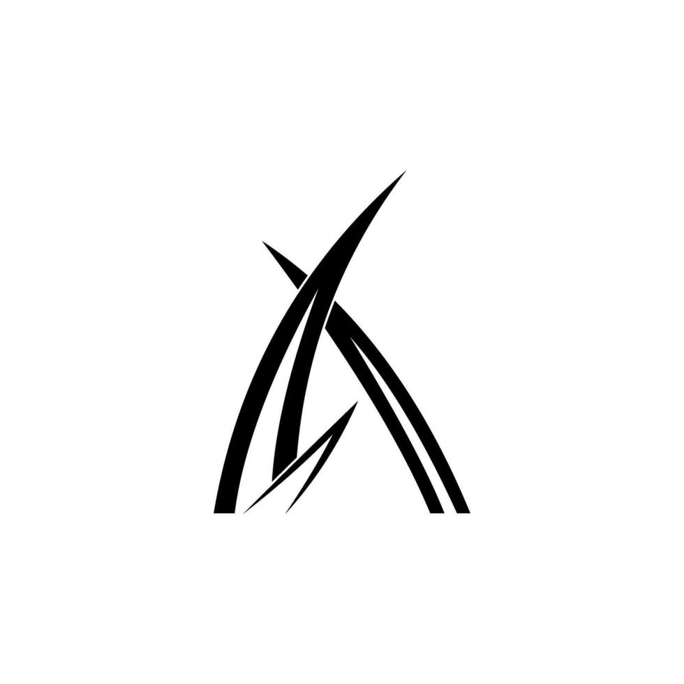 ein schwarz und Weiß Logo von ein Seestern vektor