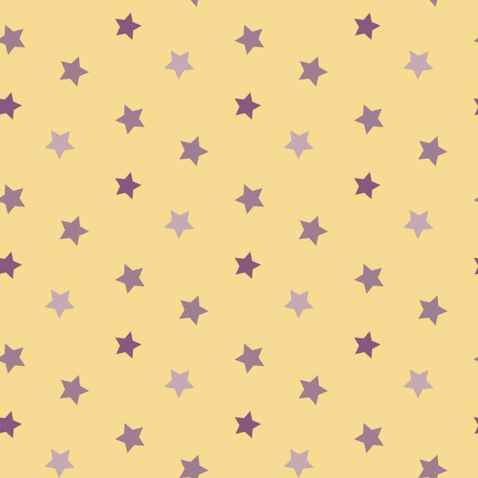 nahtlos Muster Sterne. elegant Hintergrund mit funkeln Stern. zart Hintergrund Sterne. zärtlich Design zum Geschenk Verpackungen, Hintergrund, Verpackung Papier, Drucke. Vektor