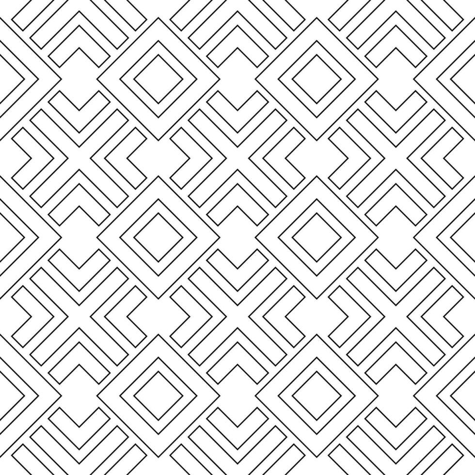vektor sömlös mönster. modern eleganta textur. upprepa geometrisk plattor