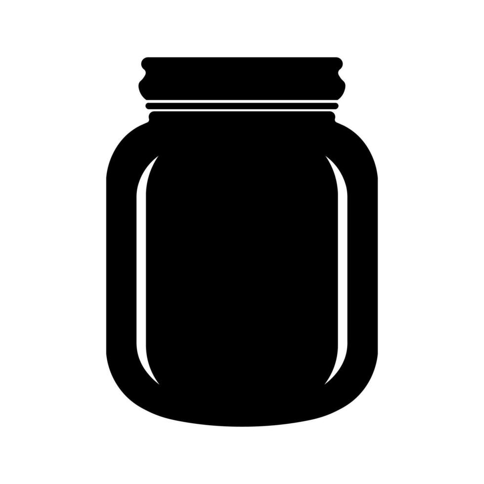 burk svart vektor ikon isolerat på vit bakgrund