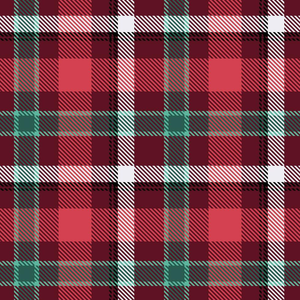 Tartan Plaid Muster nahtlos. Tartan nahtlos Muster. Vorlage zum Design Ornament. nahtlos Stoff Textur. Vektor Illustration