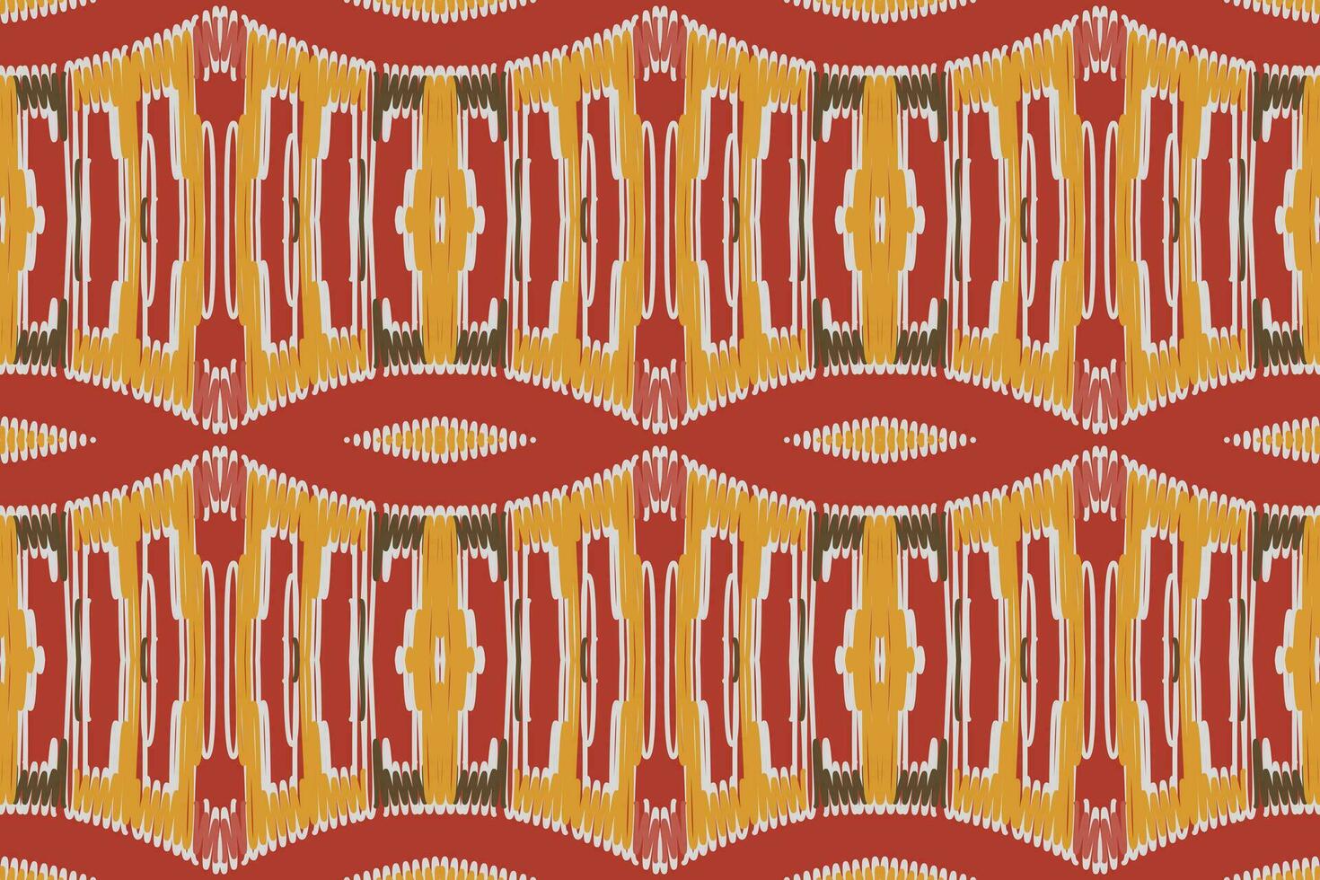 nordisch Muster nahtlos Bandana drucken Seide Motiv Stickerei, Ikat Stickerei Vektor Design zum drucken Krawatte Färberei Kissenbezug Sambal puri kurti Mogul die Architektur