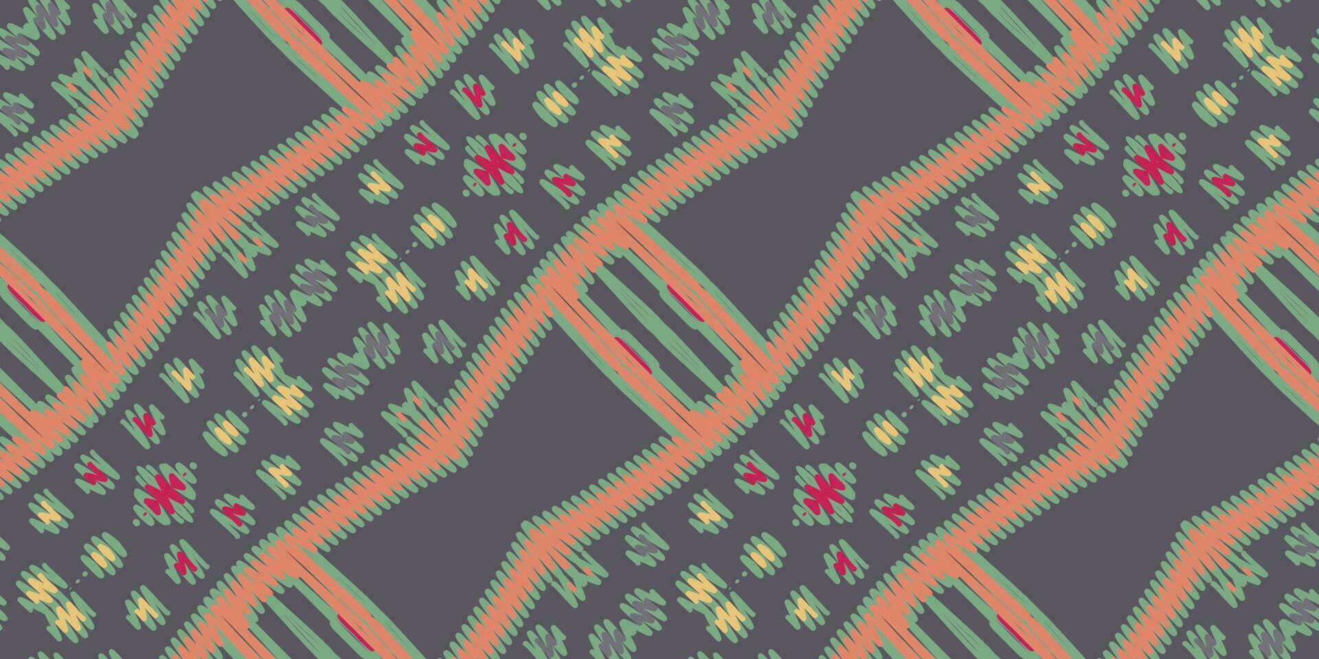 nordic mönster sömlös australier ursprunglig mönster motiv broderi, ikat broderi vektor design för skriva ut ändlös arabesk trasa dupatta sjal bandana skriva ut silke kurta män