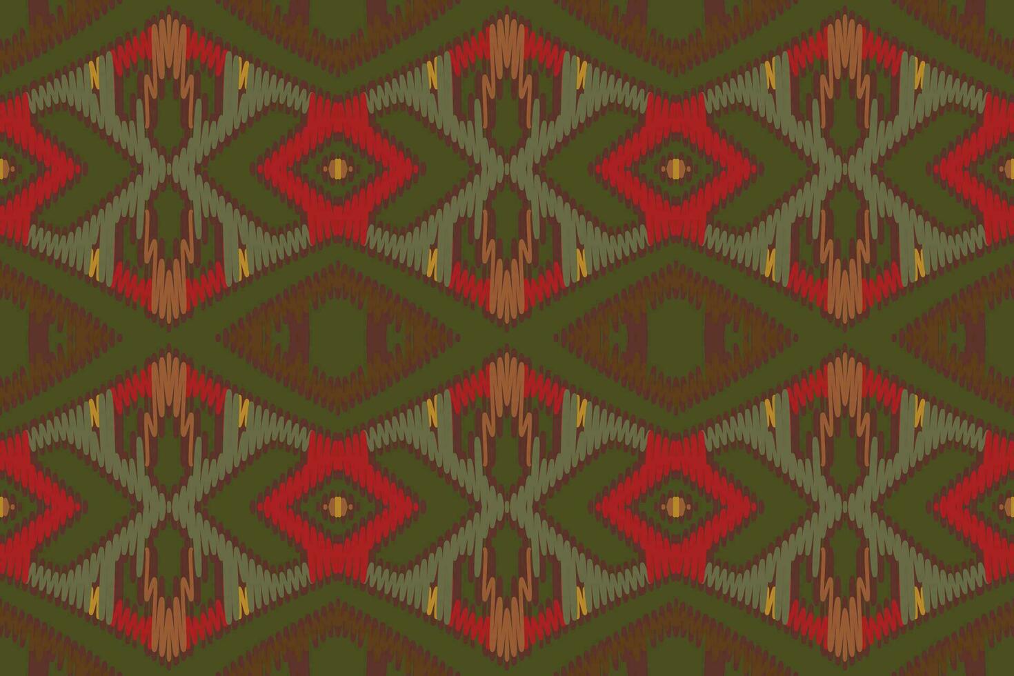 patchwork mönster sömlös inföding amerikansk, motiv broderi, ikat broderi vektor design för skriva ut vyshyvanka bordstablett täcke sarong sarong strand kurtis indisk motiv