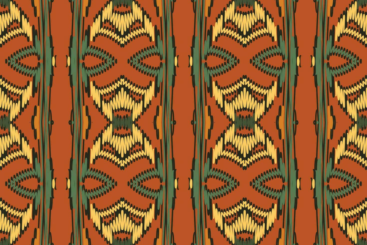 Patchwork Muster nahtlos Mogul die Architektur Motiv Stickerei, Ikat Stickerei Vektor Design zum drucken Krawatte Färberei Kissenbezug Sambal puri kurti Mogul die Architektur