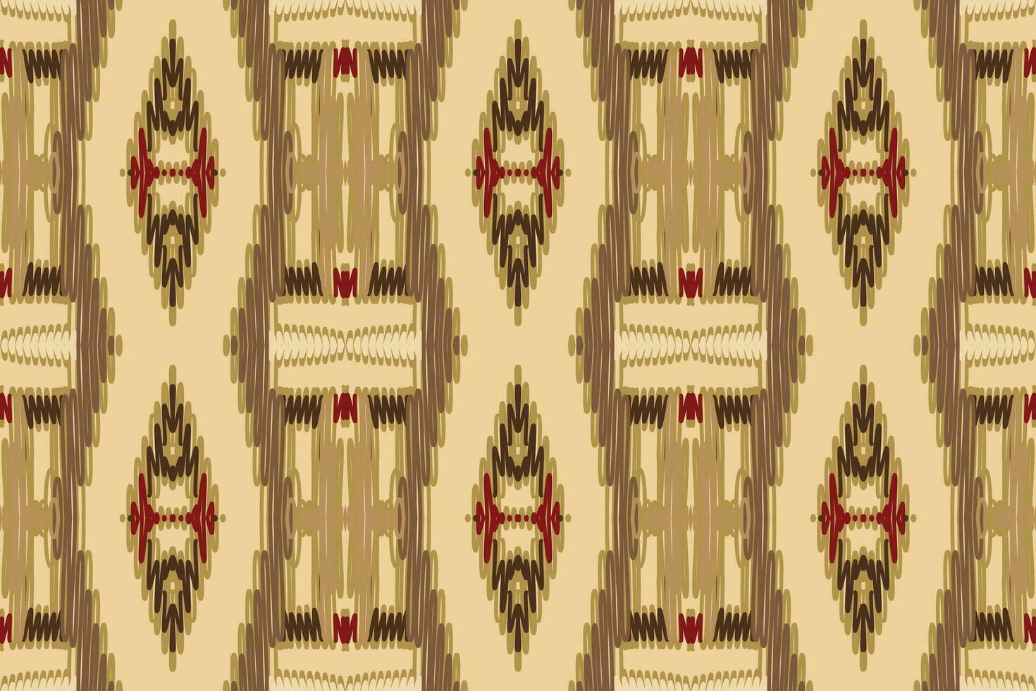 Barock Muster nahtlos australisch Ureinwohner Muster Motiv Stickerei, Ikat Stickerei Vektor Design zum drucken 60er Jahre Paisley Krawatte Farbstoff Damaskus Ornament Teppiche Hipster Kurta Schlafanzug