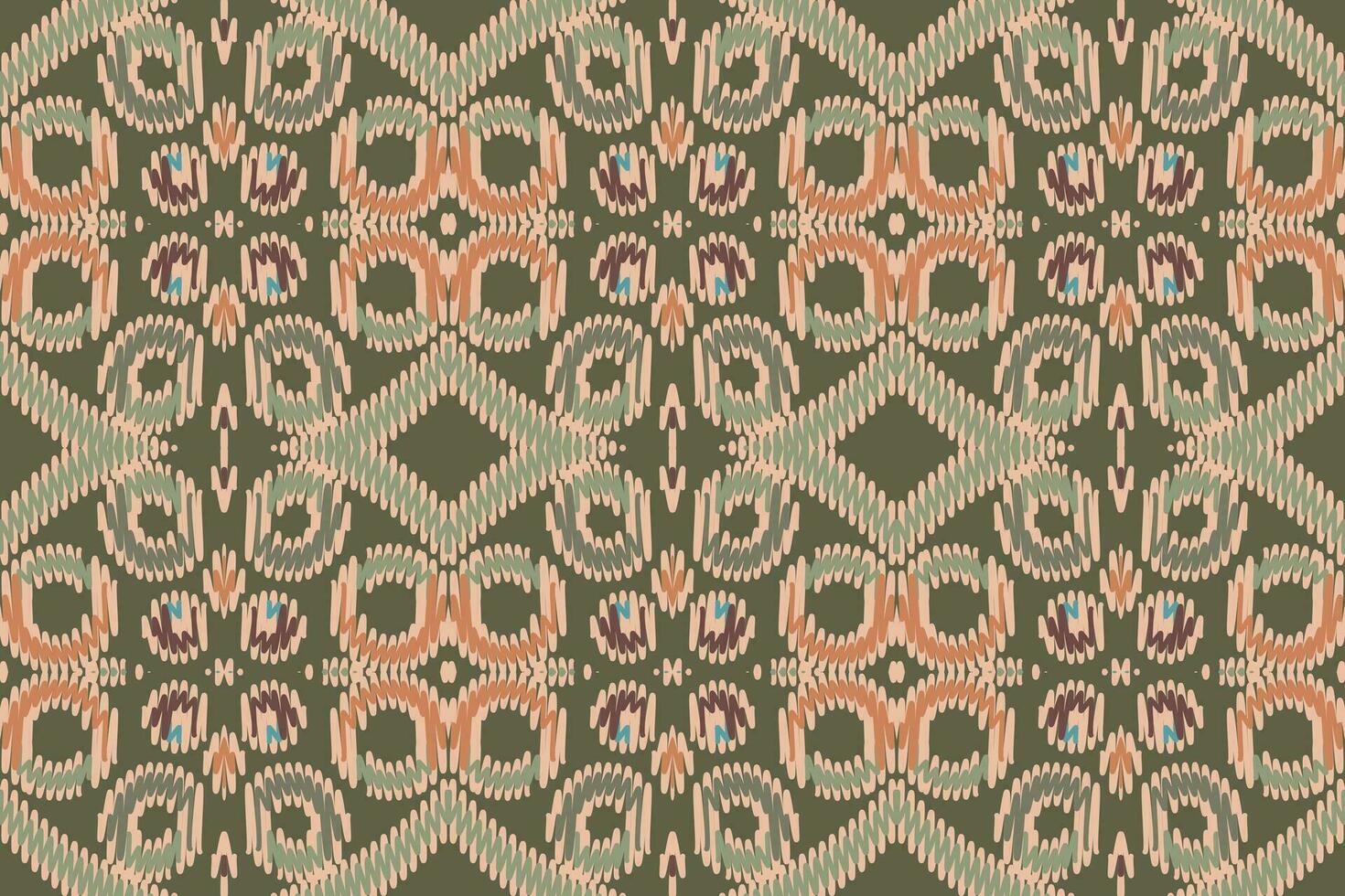 dupatta Muster nahtlos einheimisch amerikanisch, Motiv Stickerei, Ikat Stickerei Vektor Design zum drucken Kurta Muster Mogul Motive Tapisserie Muster Blumen- wiederholen