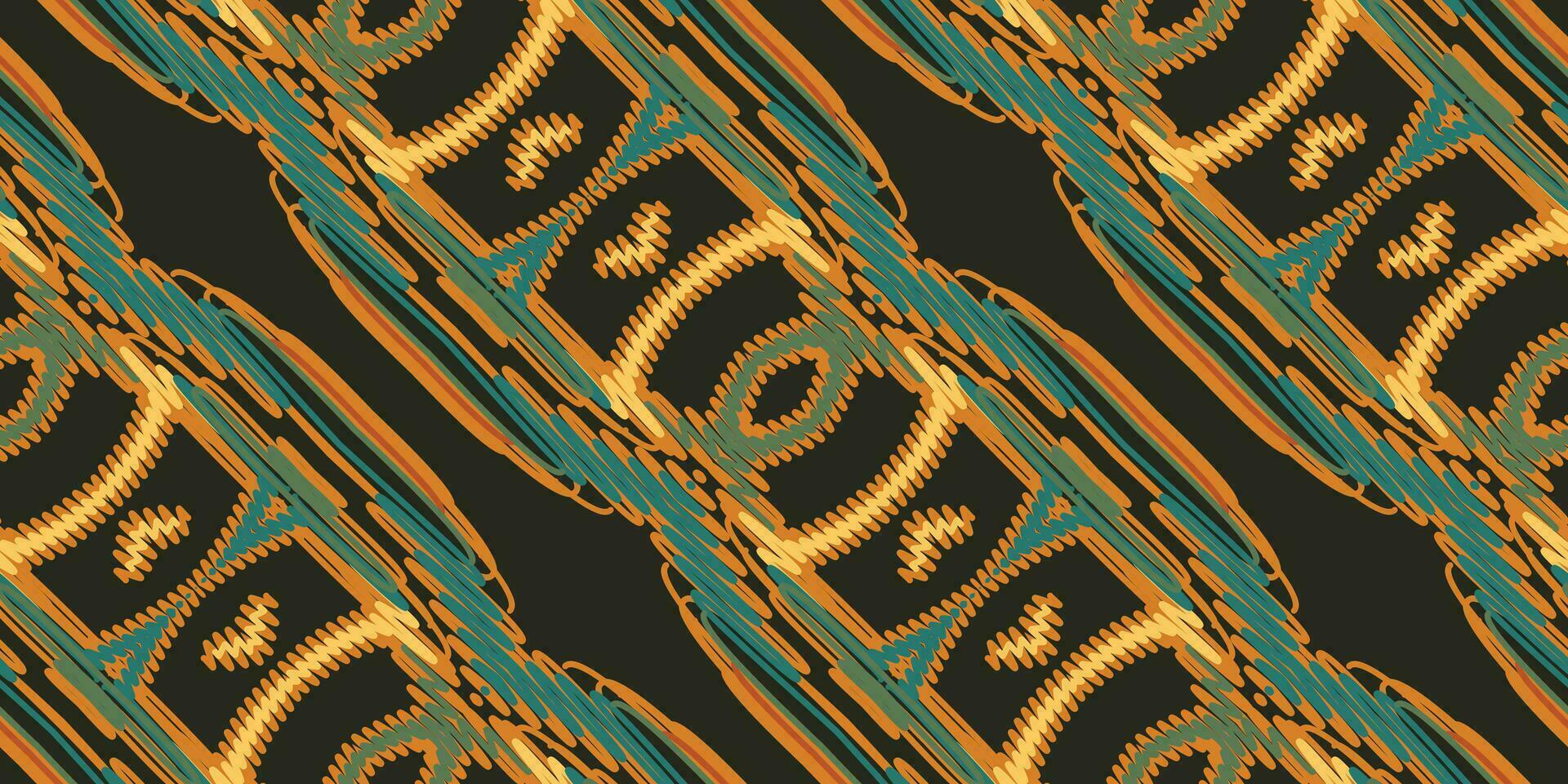 navajo mönster sömlös bandana skriva ut silke motiv broderi, ikat broderi vektor design för skriva ut scarf hijab mönster sjalett ikat vektor silke kurti modell mughal mönster