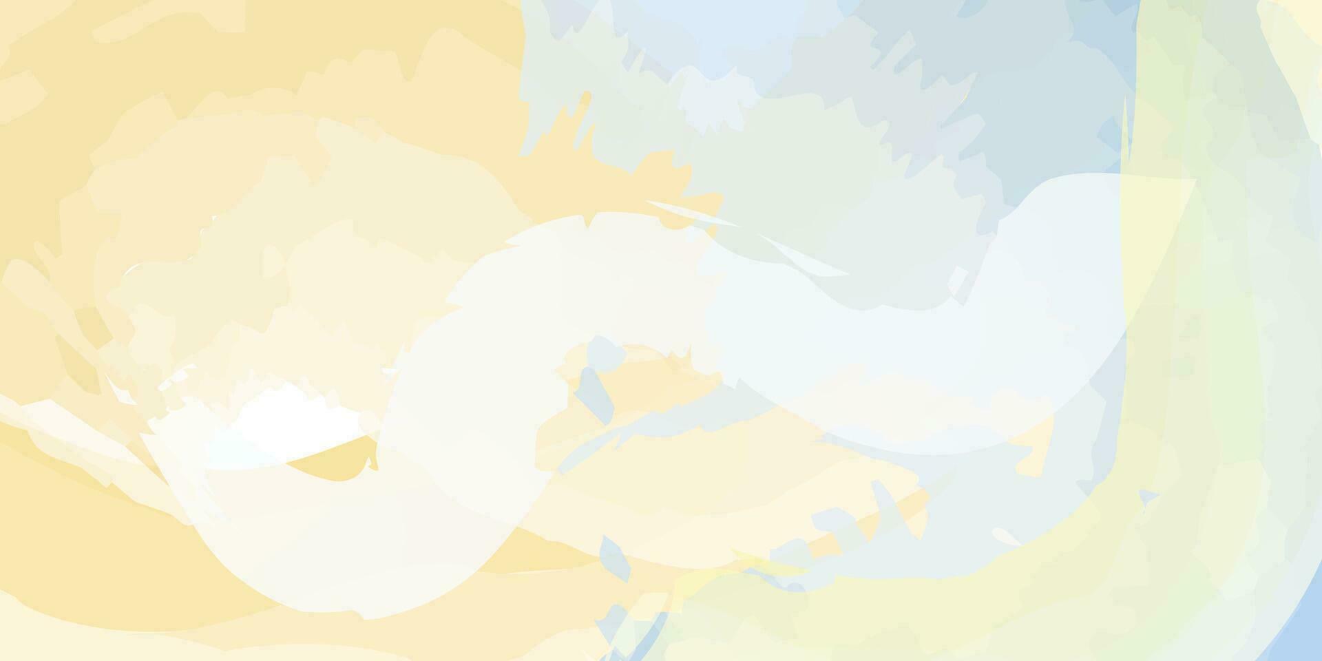 vektor blå och gul vattenfärg bakgrund. bakgrund för social nätverk, webbplatser och design . abstrakt bakgrund.
