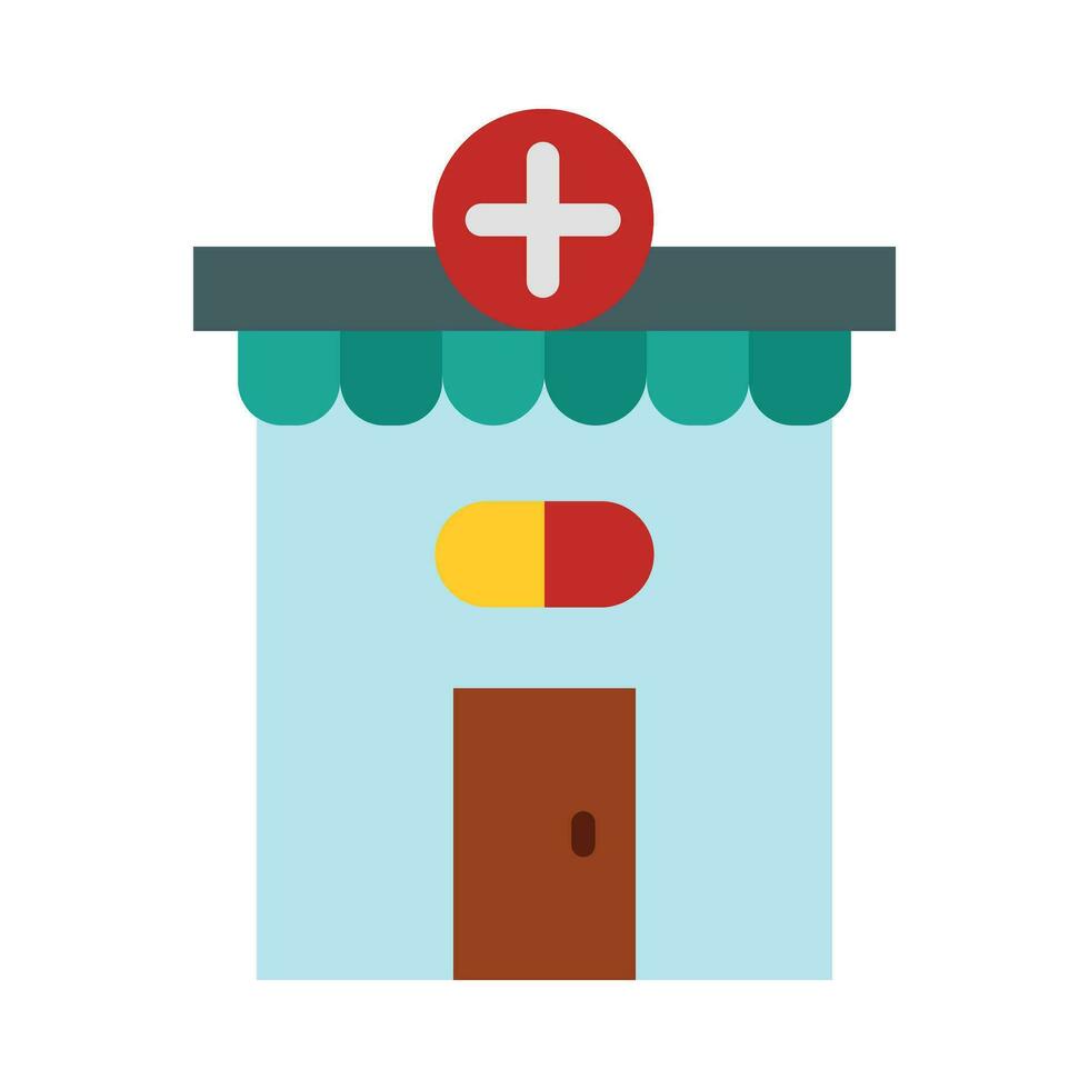 apotek vektor platt ikon för personlig och kommersiell använda sig av.