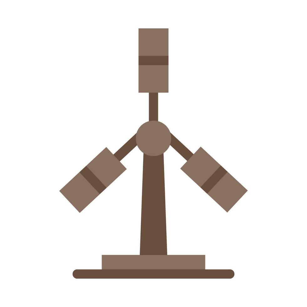 Windmühle Vektor eben Symbol zum persönlich und kommerziell verwenden.