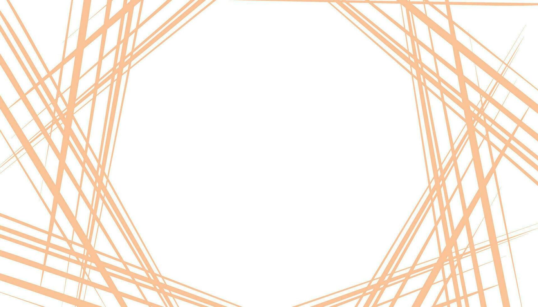 ein Weiß Hintergrund mit Orange Linien vektor
