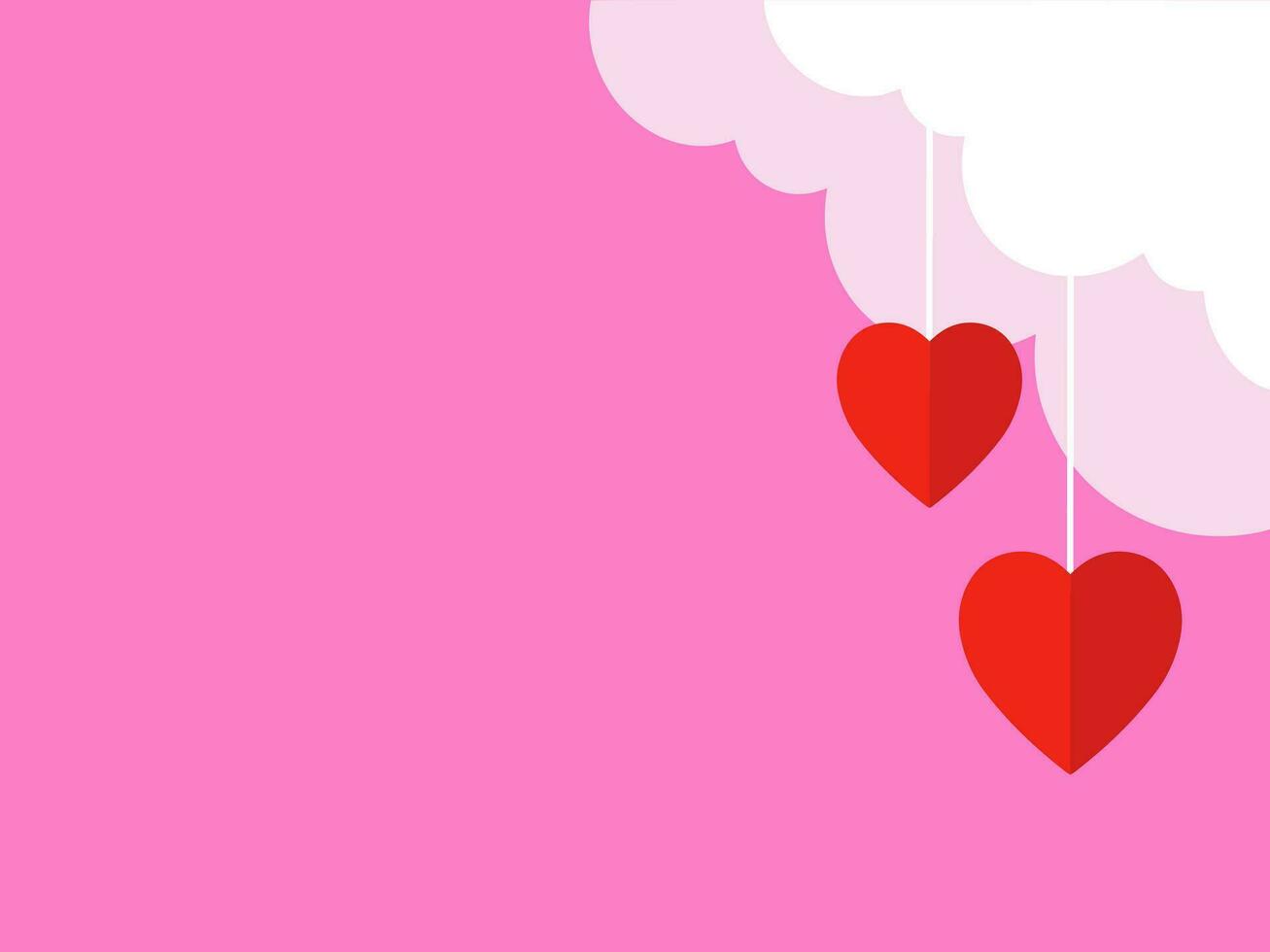 Liebe Hintergrund zum Valentinsgrüße Tag vektor