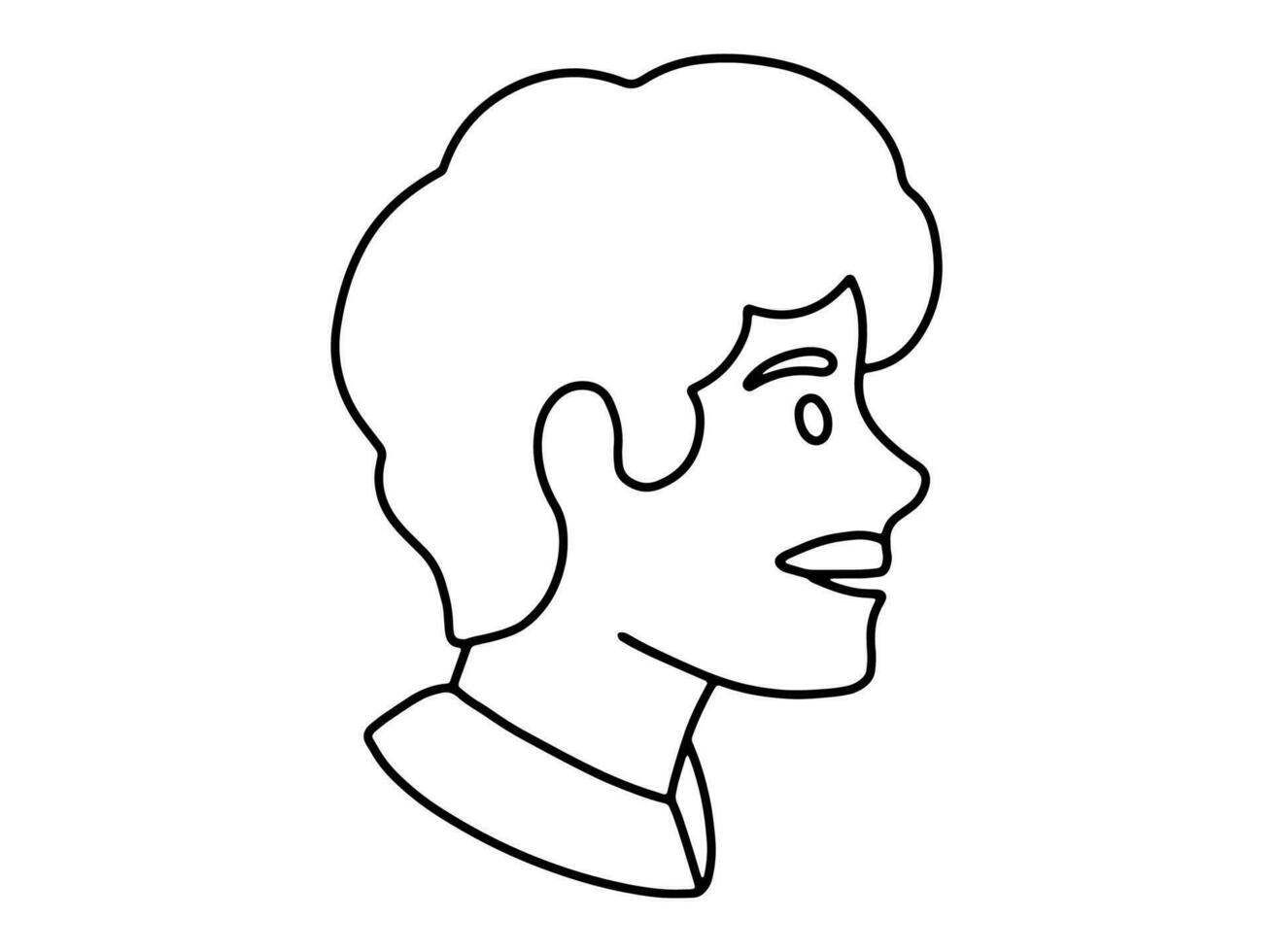 man karaktär ikon avatar illustration vektor