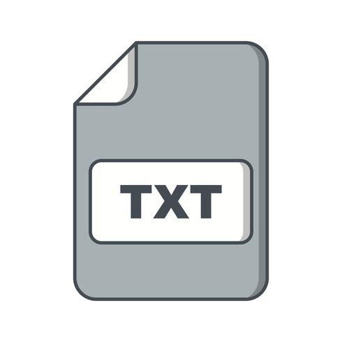 TXT-Vektor-Symbol vektor