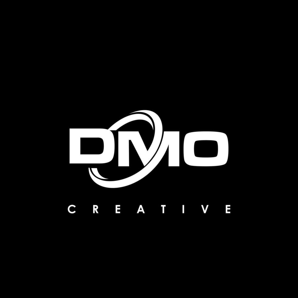 dmo Brief Initiale Logo Design Vorlage Vektor Illustration