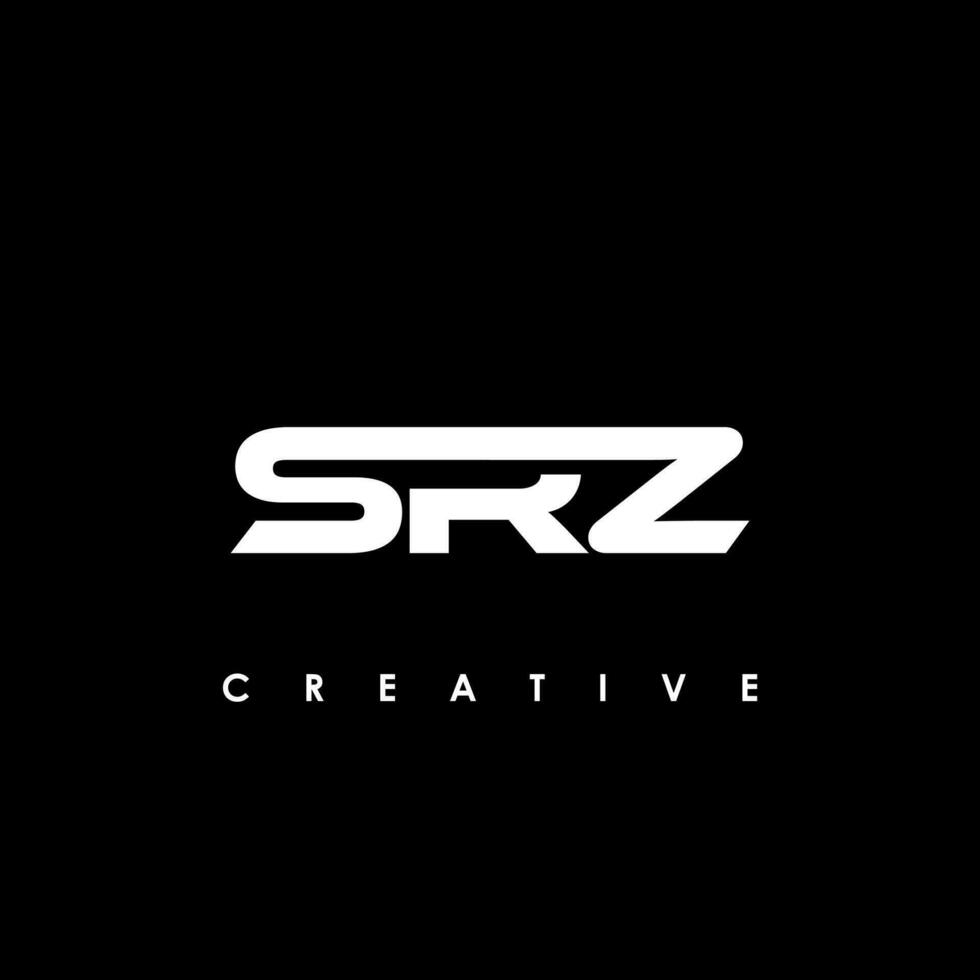 srz Brief Initiale Logo Design Vorlage Vektor Illustration