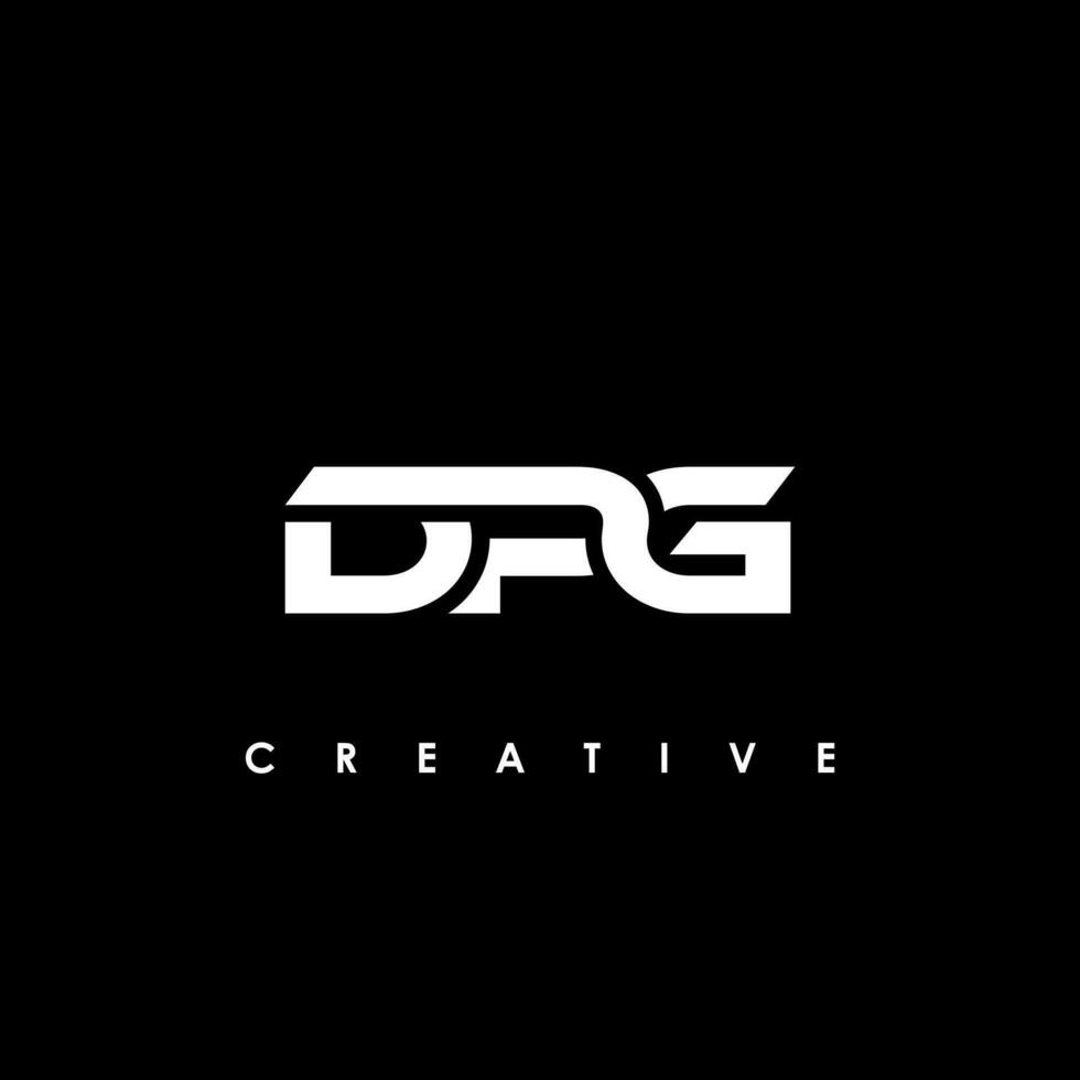 dpg Brief Initiale Logo Design Vorlage Vektor Illustration
