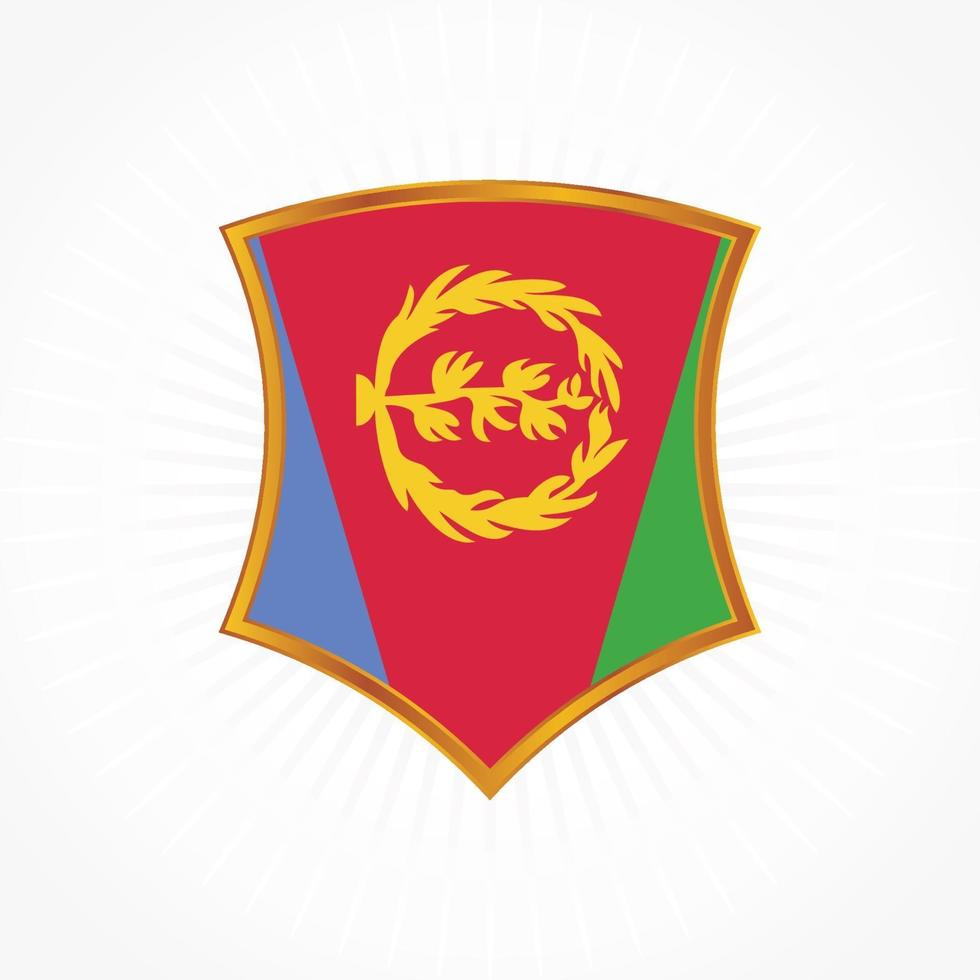 eritrea flagga vektor design