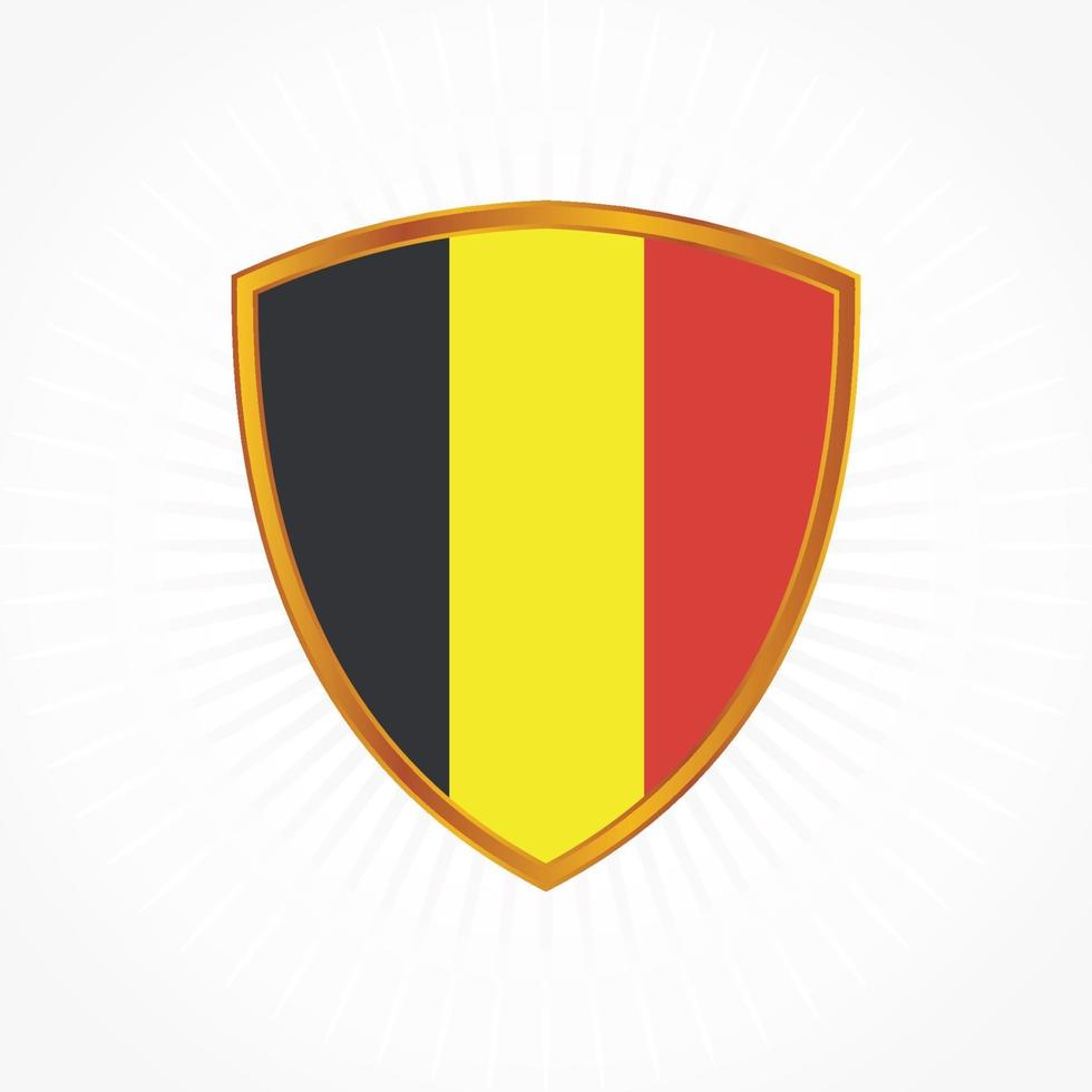 belgien flagga vektor design