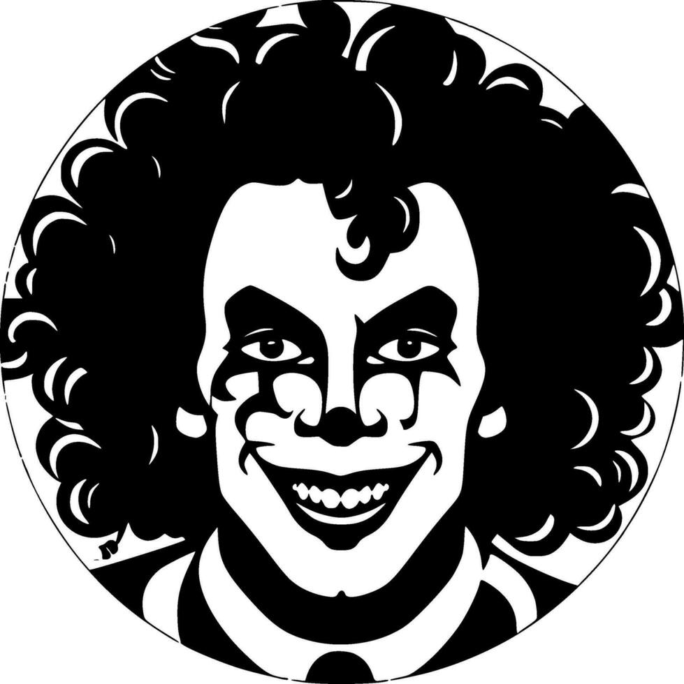 clown - hög kvalitet vektor logotyp - vektor illustration idealisk för t-shirt grafisk