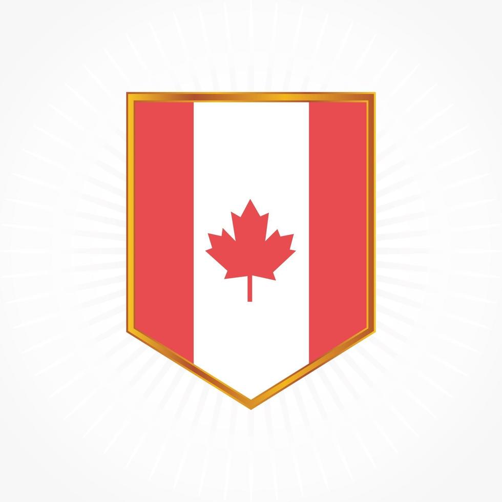 Kanada-Flaggen-Vektor-Design vektor
