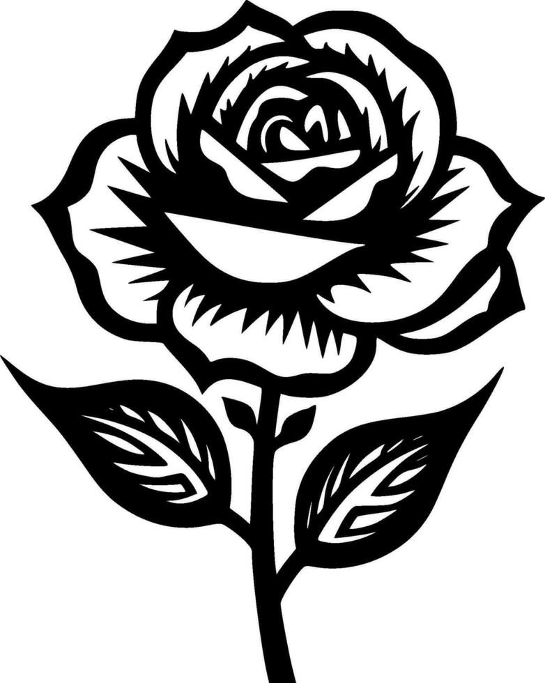 Rose - - hoch Qualität Vektor Logo - - Vektor Illustration Ideal zum T-Shirt Grafik