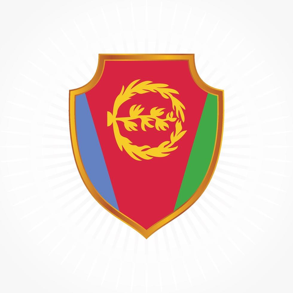 eritrea flagga vektor design
