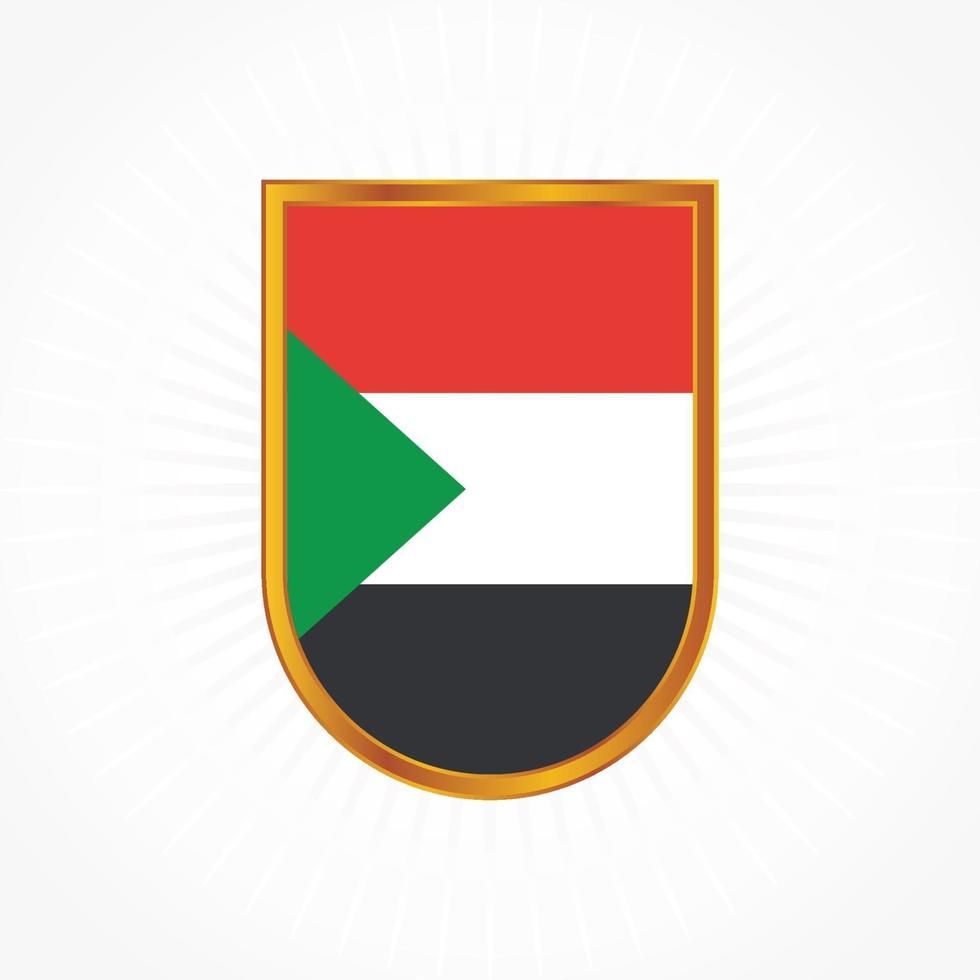 sudan flagge png freier vektor