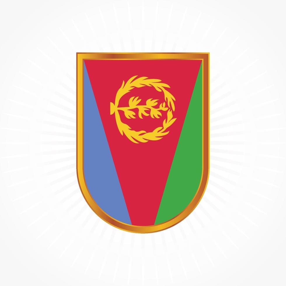 eritrea flagga vektor design