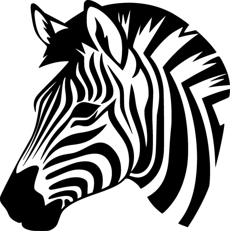 Zebra - - hoch Qualität Vektor Logo - - Vektor Illustration Ideal zum T-Shirt Grafik