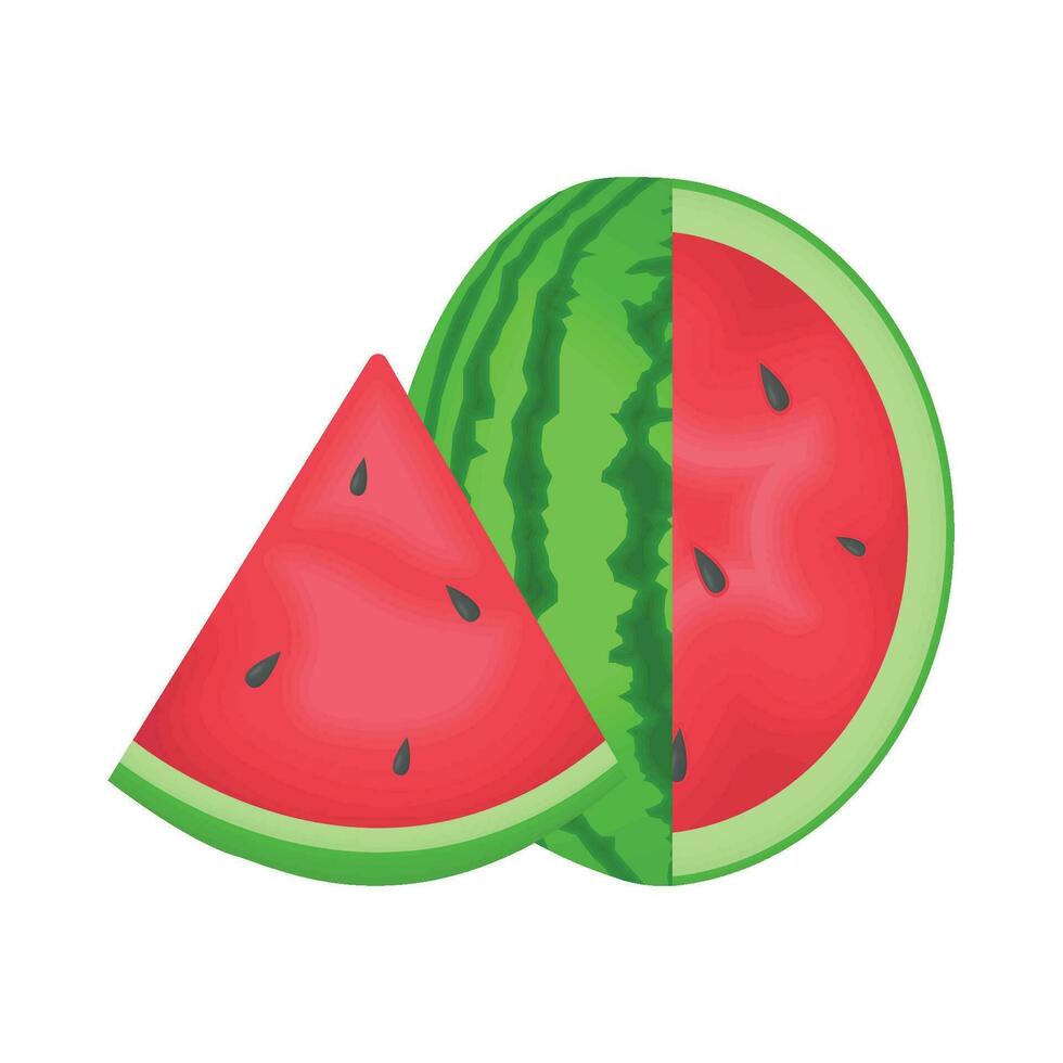 Illustration von Wassermelone vektor