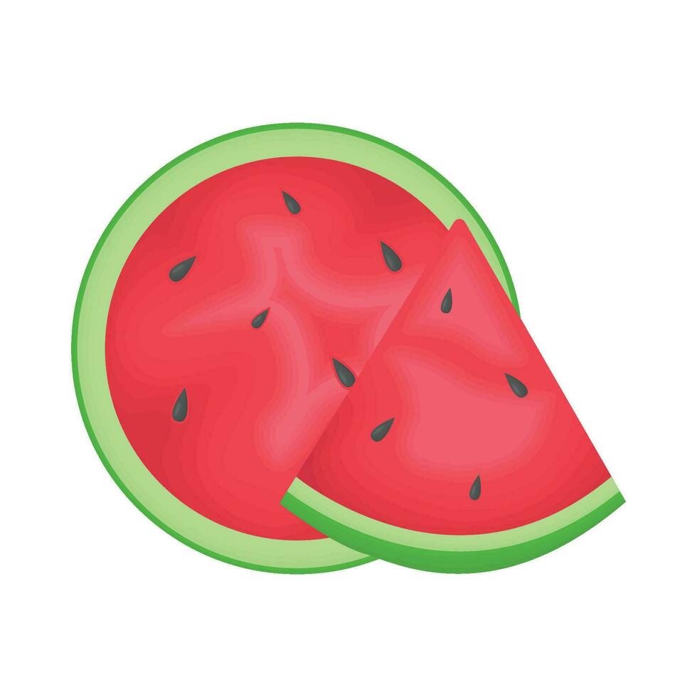 Illustration von Wassermelone vektor