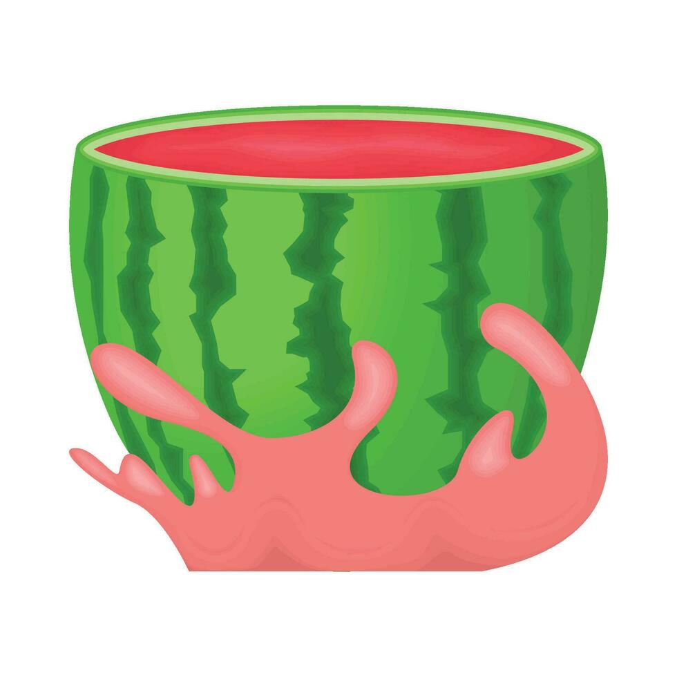 Illustration von Wassermelone vektor