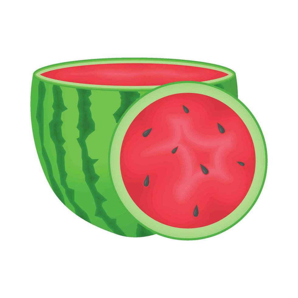 Illustration von Wassermelone vektor