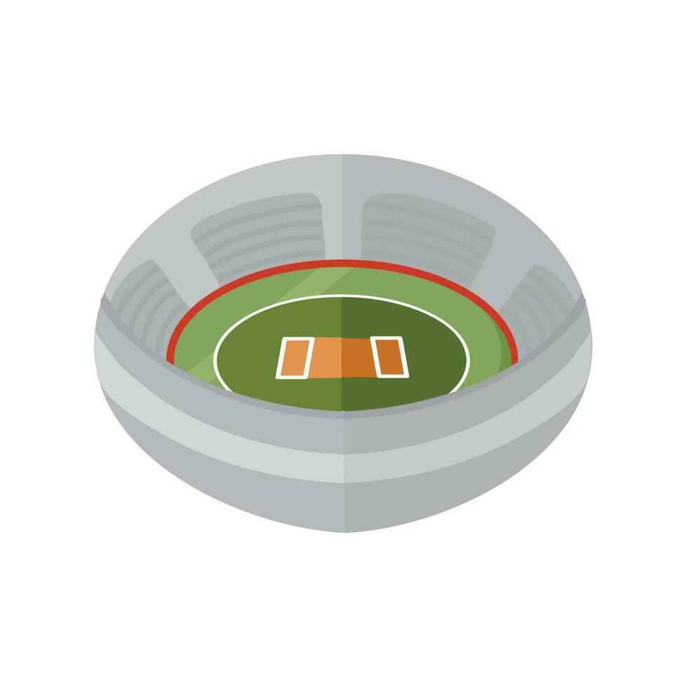 cricket stadion ikon ClipArt avatar logotyp isolerat vektor illustration