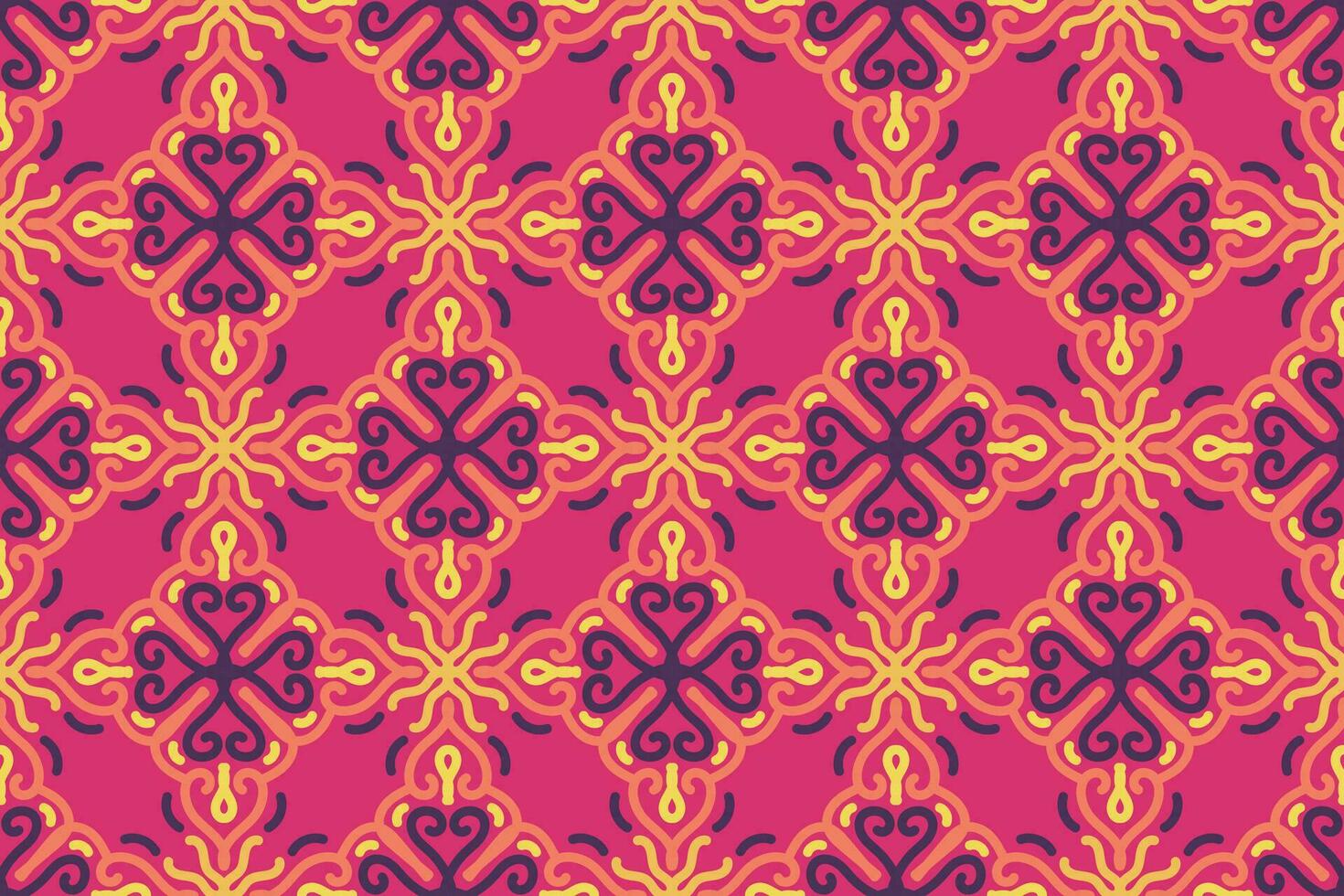 Zier nahtlos Muster Ornamente im traditionell arabisch, marokkanisch, Türkisch Stil. Jahrgang abstrakt Blumen- Hintergrund Textur. modern minimal Etiketten. Prämie Design vektor