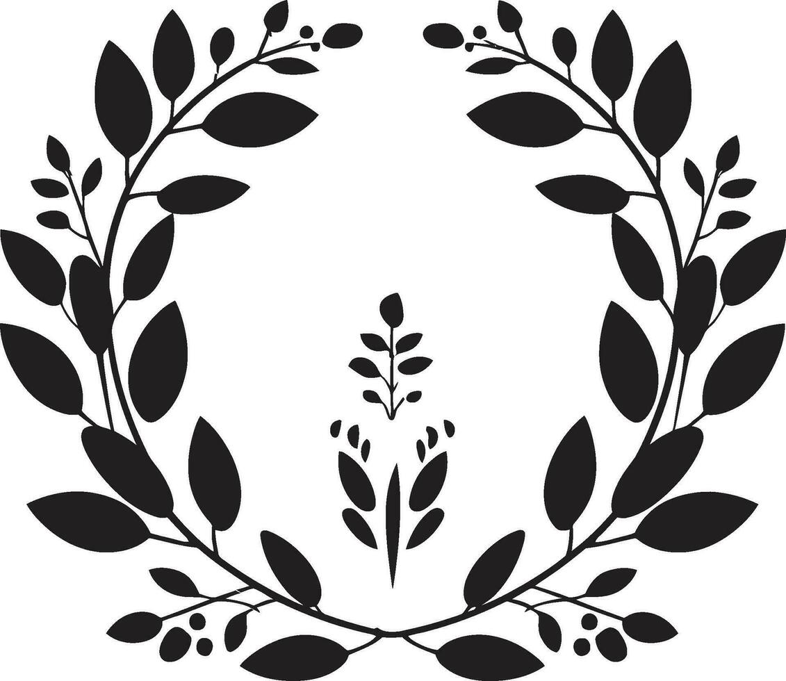 noir blühen Symphonie Graphit Hand gezeichnet Logo Symbole wunderlich eingefärbt Flora launisch Blumen- Vektor Chroniken