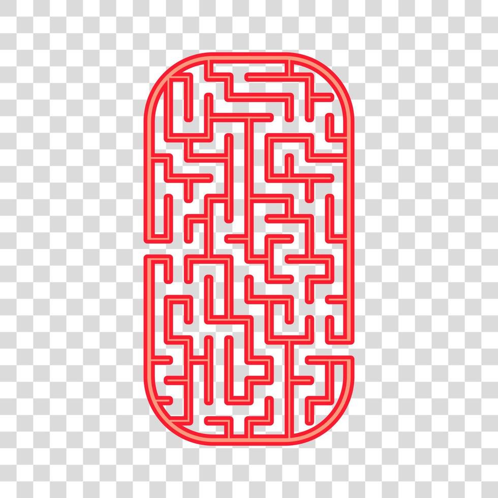 Matze. Spiel für Kinder. lustiges Labyrinth. Aktivitätsseite. Puzzle für Kinder. Rätsel für die Vorschule. Farbe-Vektor-Illustration. vektor