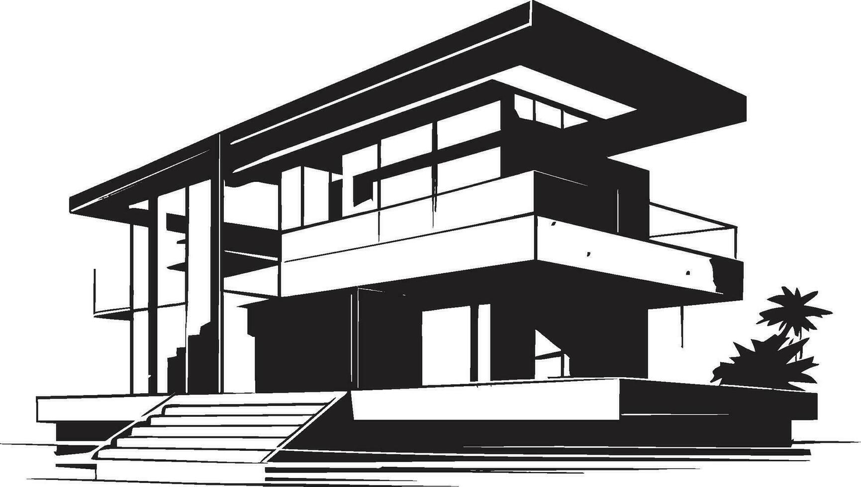 modern boning emblem modern hus design vektor ikon trendig Hem mark eleganta hus design i vektor