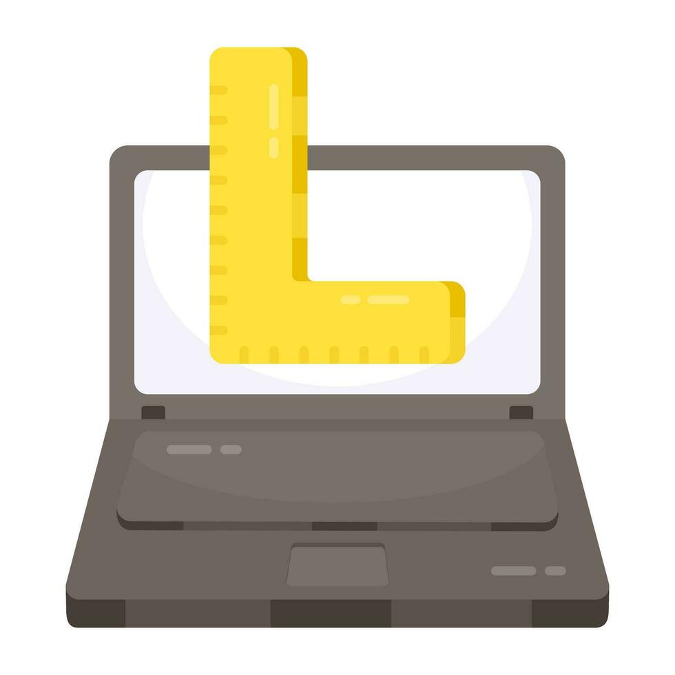 en perfekt design ikon av uppkopplad brevpapper vektor