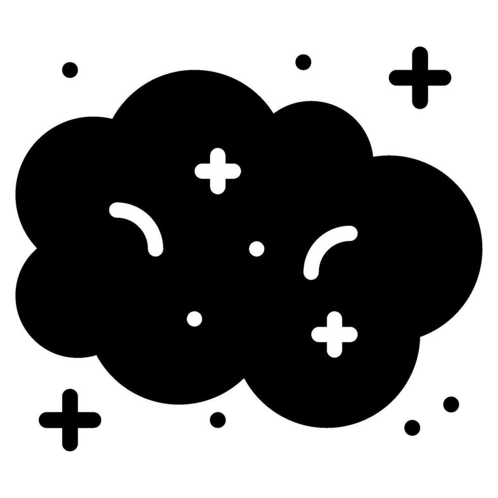 kosmisch Staub Symbol Illustration zum Netz, Anwendung, Infografik, usw vektor