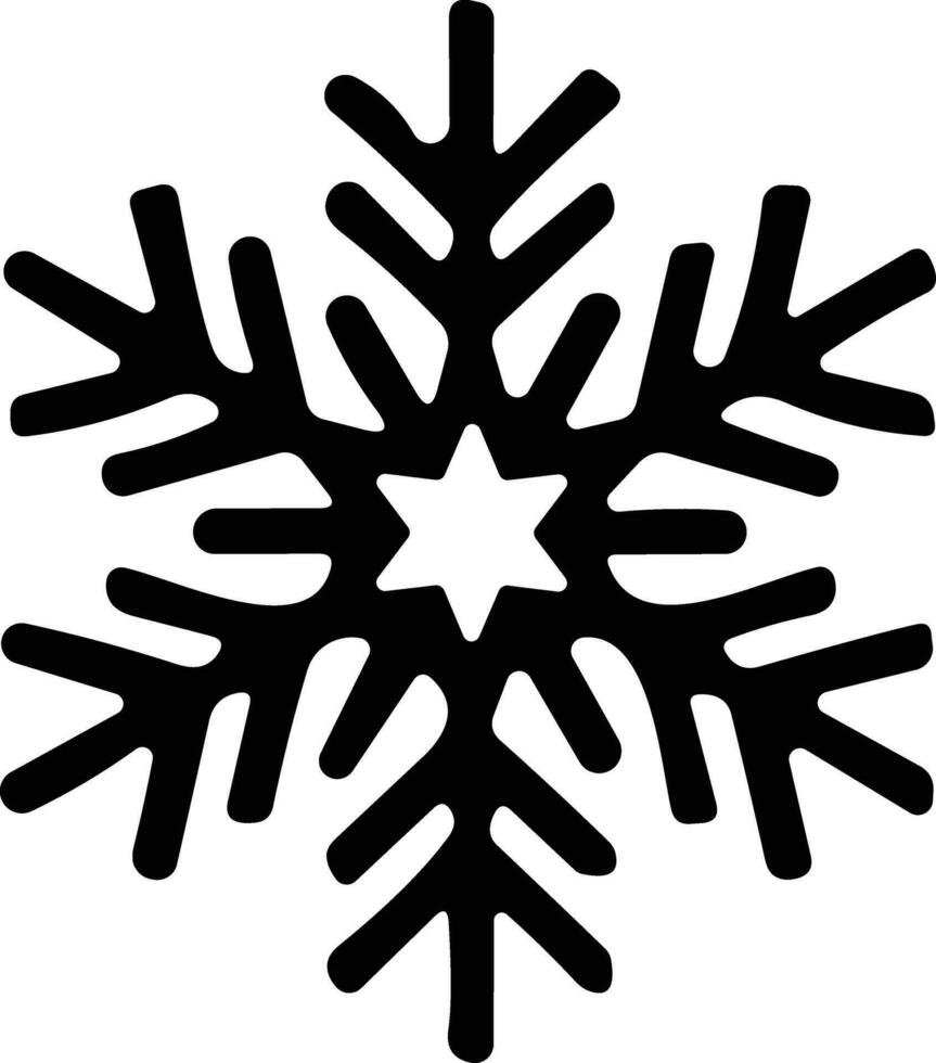 Schneeflocken dünn Linie Symbol. einfach Schneeflocke, zum Bericht, Präsentation, Diagramm, Netz Design. Eis Symbol vektor